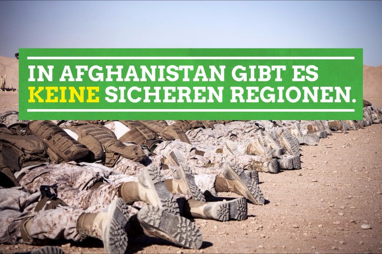 Grüne: Landesregierung darf sich nicht an Abschiebungen nach Afghanistan beteiligen!