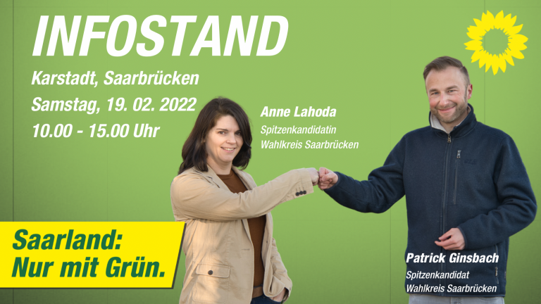 Wahlkampfauftakt Saarbrücken Mitte, 19.02.2022
