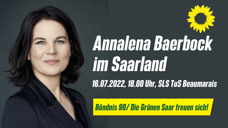 Annalena Baerbock kommt!