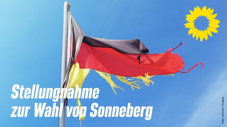 Stellungnahme der Saargrünen zur Wahl von Sonneberg