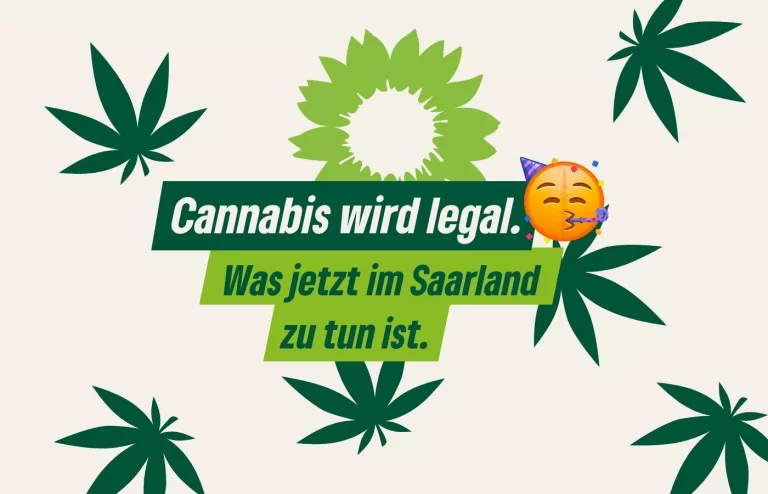 Die Grünen im Saarland nennen Cannabisgesetz „Meilenstein in der deutschen Drogenpolitik“