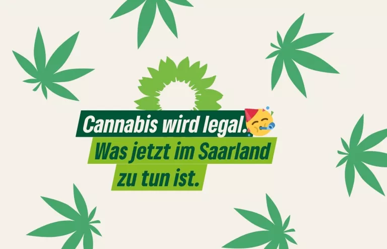 Die Grünen im Saarland nennen Cannabisgesetz „Meilenstein in der deutschen Drogenpolitik“