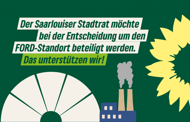 Saargrüne unterstützen die Forderung des Saarlouiser Stadtrates nach politischer Beteiligung.