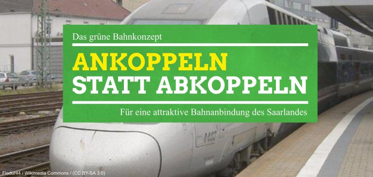 Grüne wollen konkrete Verbesserung bei der Bahnanbindung