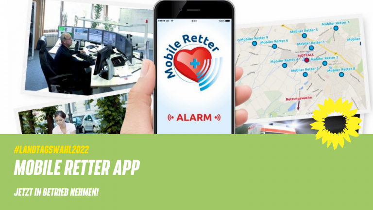 Mobile Retter App zügig einführen