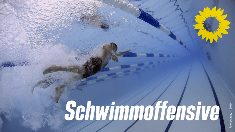 Grüne Saar erneuern ihre Forderung nach einer Schwimmoffensive für das Saarland