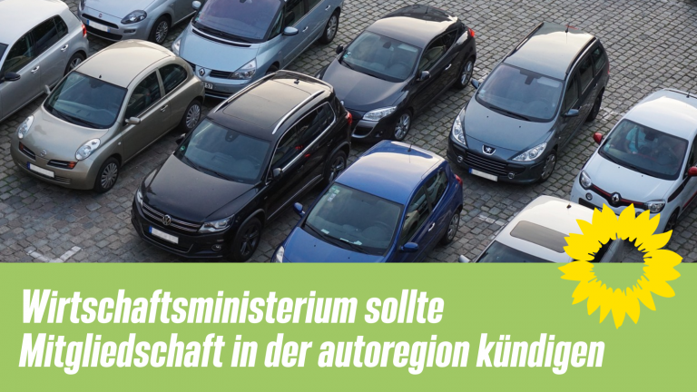 Wirtschaftsministerium sollte Mitgliedschaft in der autoregion kündigen