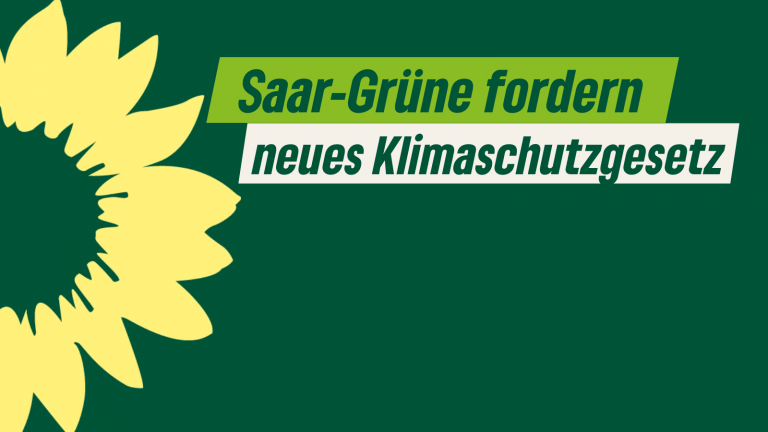 Saar-Grüne fordern neues Klimaschutzgesetz