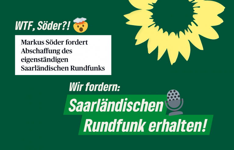 Grüne: Söders Forderung nach Abschaffung des SRs ist eine populistische Luftnummer