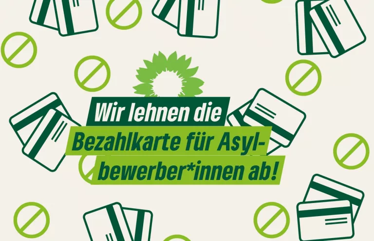 Grüne Saar lehnen Bezahlkarte für Geflüchtete ab!