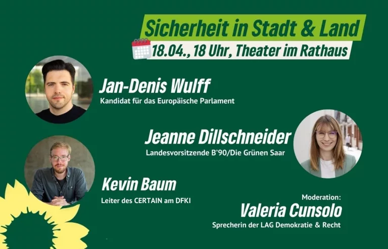 „Sicherheit in Stadt und Land“ mit Jan-Denis Wulff