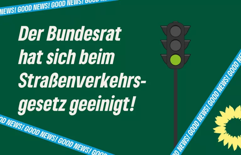 Saargrüne begrüßen Einigung des Vermittlungsausschusses zum Straßenverkehrsgesetz (StVG)