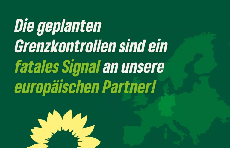 Ein Schlag für die Saar-Wirtschaft: Die Grünen Saarland kritisieren die geplanten Grenzkontrollen der Bundesregierung