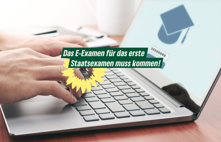 Saargrüne fordern Einführung des E-Examens für das erste Staatsexamen ab Herbst 2025