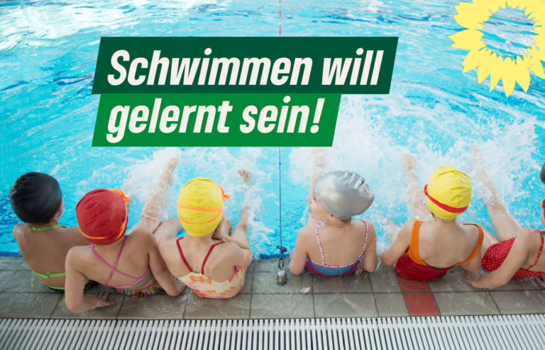 Saar-Grüne fordern nach neuen DLRG-Zahlen endlich konkrete Schritte für eine Schwimmoffensive
