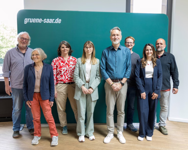 Neuer Landesvorstand der Saar-Grünen: Jeanne Dillschneider und Volker Morbe wiedergewählt