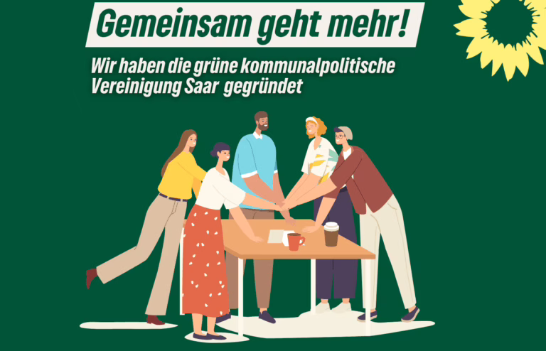 Saar-Grüne setzen auf Vernetzung: Kommunalpolitische Vereinigung gegründet