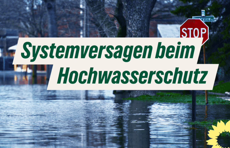 Systemversagen beim Hochwasserschutz – Saar-Grüne fordern Umdenken und Handeln