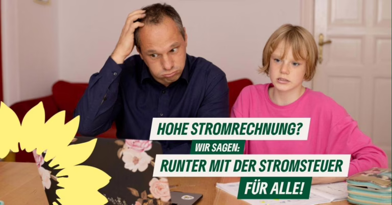 Keine Stromsteuersenkung für Privathaushalte und Mittelstand: Grüne Saar kritisieren Wortbruch der Koalition
