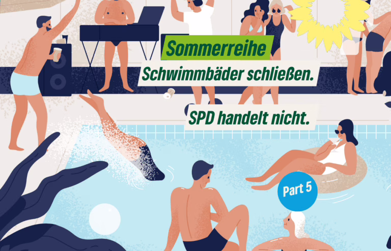 Sommerreihe der Grünen Saar, Teil 5: Landesregierung muss endlich Verantwortung für Bäderinfrastruktur übernehmen