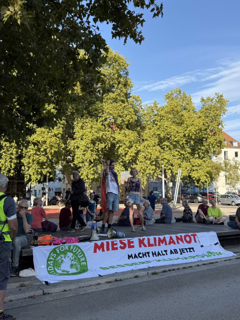 Klimastreik und Parking Day