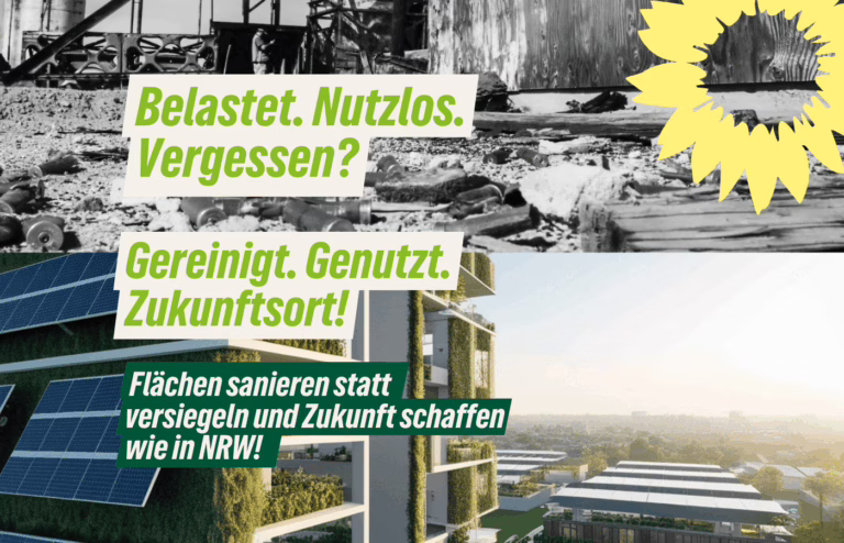 Saar-Grüne fordern neuen Landesverband für Flächenrecycling und Altlastensanierung nach NRW-Vorbild