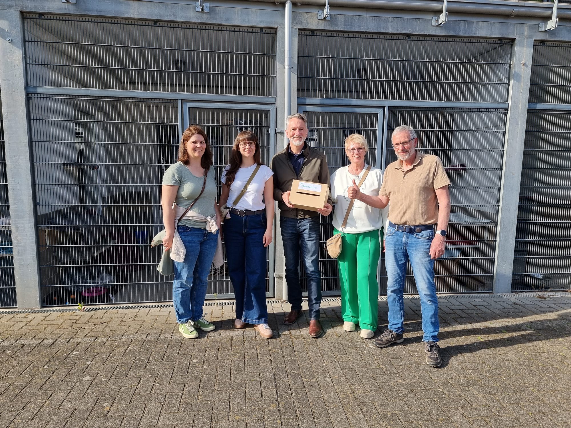 Saar-Grüne fordern auskömmliche Finanzierung des Tierheims Saarbrücken – Spendenübergabe und Austausch vor Ort