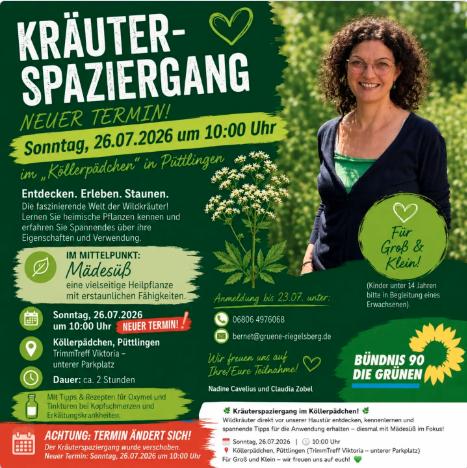OV Riegelsberg: Kräuterspaziergang